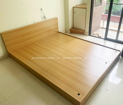 Mẫu giường bệt gỗ mdf