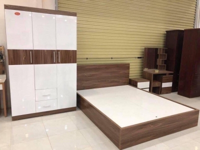 Giường gỗ MDF